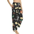 thumbnail image 2 of Haiem Vegetable Quiche Women's Pajama Pants Ultra Lightweight Pjs Bottoms Sleepwear Bottom Pants With Pocket Drawstring-XX-Large, 2 of 9