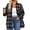 Multicolor GZ564, variant on Zeagoo Womens Plus Size Flannel Plaid Shirts Long Sleeve Casual Collared Button Down Shirt Loose Blouse Top