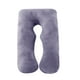 thumbnail image 5 of FloHua U-Shaped Maternity Pillow Cover – Washable & Removable, Perfect for Pregnant Women’s Sleep, Nursing & Comfort, Soft & Breathable Fabric, 5 of 9