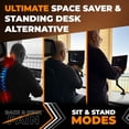 thumbnail image 2 of Soporte para portátil Deskello Elevate Pro Heavy-Duty de 11-17,3 pulgadas, 2 of 6