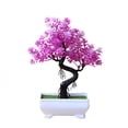 thumbnail image 2 of SPRING PARK Artificial Green Bonsai Tree in Pot Table Artificial Plant Desk Decoration for Office/Home, 2 of 7