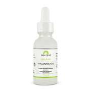 Skin Deva 100% Pure Hyaluronic Acid Facial Serum, Deep Hydration & Anti-Aging Skincare for All Skin Types, Day and Night Use, 1 fl oz