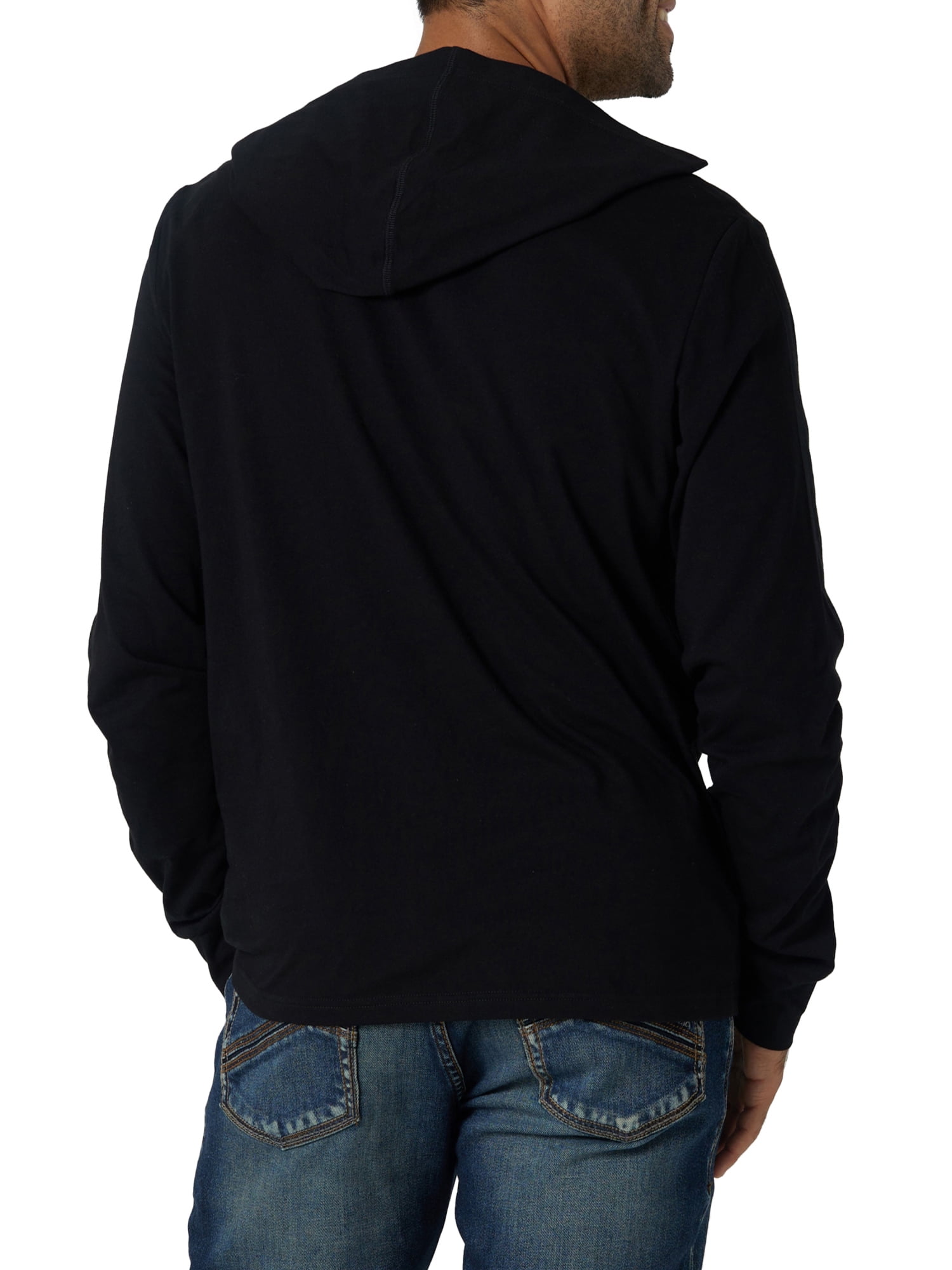Republic Men's Long Sleeve Hooded Henley