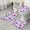 Pink Butterfly Pattern, variant on Pink Butterfly Flower Pattern Bathroom Rugs Sets 3 Piece,Toilet Cover Set,Absorbent Non Slip Bathroom Mats Sets with U-Shaped Contour Rug Toilet Rug Set