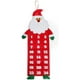 thumbnail image 1 of 1 calendario de adviento de fieltro de Papá Noel, calendario de adviento de fieltro de Papá Noel, calendario de adviento colgante de fieltro, accesorios de Navidad, decoración navideña, adornos navideños (rojo) ER, 1 of 5