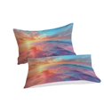 thumbnail image 2 of Modern Bedding Cover Set Beach Sunset Printed Comforter Cover Pillowcase Adult Bedroom Decor,Queen (90"x90"), 2 of 5