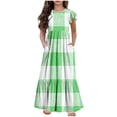 thumbnail image 2 of LOVZFMLL Robe Sans Manches à la Mode pour Enfants Robe d'Été Décontractée à Col Rond pour Filles, 2 of 7