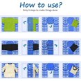 thumbnail image 5 of Tabla para doblar camisetas de hombre, tabla para doblar ropa para niños y adultos, ayuda para doblar la ropa, plegadora de camisetas, tabla para doblar la ropa, plegadora de camisetas,, 5 of 5