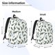thumbnail image 2 of Disketp Colorful Grass print Canvas Backpack Lightweight Travel Daypack Student Rucksack Laptop Backpack-Medium, 2 of 5