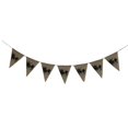 thumbnail image 3 of Bandera rústica arpillera que cuelga Decoraciones de Yotijar Bunting Banner, 3 of 6