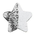 thumbnail image 6 of Craft Express Sublimation Printing Flip Sequin Patches - Star, 7" x 7", Black, Pkg of 2, 6 of 7