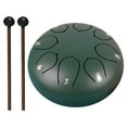 thumbnail image 3 of 6 pulgadas 8 notas tambor de lengua de acero Handpan tambor instrumentos de percusión regalo único, 3 of 9