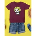 thumbnail image 3 of Panda Lifting The Moon T-Shirt Juniors -Image by Shutterstock,  x-Large, 3 of 4