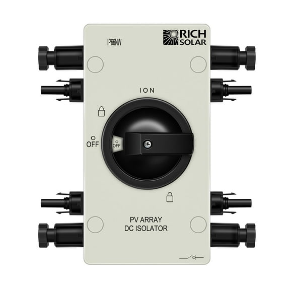 Solar PV DC Quick Disconnect Switch 1200V 32 Amps