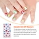 thumbnail image 5 of Vogacara 1 Juego de puntas de uñas artificiales, uñas para niños, dibujos animados, patrón encantador PNT-16-13 Type1 NO1, 5 of 6
