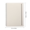thumbnail image 2 of MLINS Planner Notepad Pocket Journal Notebook Practical Schedule, 2 of 8