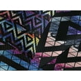 thumbnail image 4 of Ambesonne Geometric Quilted Bedspread Set 3 Pcs, Galaxy Theme Lines, Queen Size, Multicolor, 4 of 5