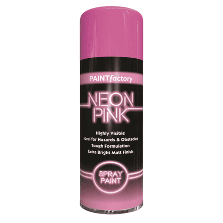 Paint Factory Neon Pink Spray Paint  400ml