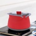 thumbnail image 5 of Yucurem Foldable Water Kettle Mini Travel Kettle Collapsible Hot Water Boiler Camping Kitchen Utensils (C), 5 of 8