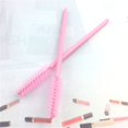 thumbnail image 3 of 50 pinceles para rímel, pinceles para cejas, limpiador, herramientas de maquillaje, extensión de pestañas postizas (50 pinceles rosas), 3 of 4