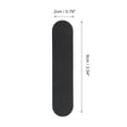 thumbnail image 4 of Unique Bargains 20 Pcs Durable Straight Nail Files Black, 4 of 7