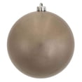 thumbnail image 2 of Vickerman N593018DCV 12 in. Burnish Orange Candy Ball Christmas Ornament, 2 of 2