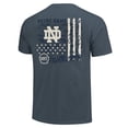 thumbnail image 4 of Men's  Navy Notre Dame Fighting Irish Comfort Colors OHT Camo Overlay T-Shirt, 4 of 4
