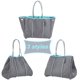 thumbnail image 5 of Bolso de Playa Tote QOGiR Neopreno Multipropósito Elegante Gris, 5 of 6