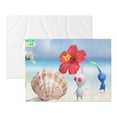 thumbnail image 6 of Lsque Pikmin Pattern Waterproof Throw Blanket Pet Blanket for Dogs & Indoor Cats, Washable - Shaggy Plush Calming Long Faux Fur & Velvet Dog Blanket -, 6 of 8