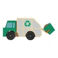 thumbnail image 3 of 4549 Garbage Truck Wooden Vehicle Toy Set, 3 of 5
