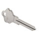 thumbnail image 1 of Llave en Blanco Prime-Line MP66753 Kwikset KW10 Latón Baño de Níquel, 1 of 1