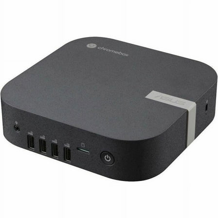 Asus Chromebox 5a CHROMEBOX5A-S3081UN Chromebox, Intel Core i3 13th Gen i3-1315U, 8 GB, 128 GB SSD, Mini PC, Eco Black