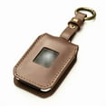 thumbnail image 2 of Vitodeco Superior Leather Key Fob Case Compatible for Maserati Grecale, Maserati Ghibli (2023-2025 models) - 4-Button, Mocha, 2 of 5