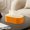 Orange, variant on Personalized Desktop Living Room Large-Capacity Stylish Tissue Box Wooden-Lid Napkin and Tissue Storage Box (Orange)