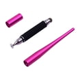 thumbnail image 1 of Amdohai 2-in-1 Capacitive Stylus Pen Set High Precision with Fiber Tip and Disc Tip Metal TouchScreen Pen for Cell Phone Tablet Laptop Writing Drawing Rose Red, 1 of 8