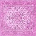 thumbnail image 1 of Ahgly Company Indoor Square Persian Pink Traditional Area Rugs, 3' Square, 1 of 4