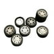 thumbnail image 1 of y neumáticos de aleación para coches RC, accesorios para modelos RC con llantas para vehículos miniatura a escala 1/64, accesorios DIY, 1 of 9