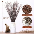 thumbnail image 3 of 20Pcs Birch Twigs 17" Long Natural Dried Plants Decorative Birch Branches for DIY Crafts, Birch Sticks for Vases Wedding Arrangements Home Wreath Decor, 3 of 9