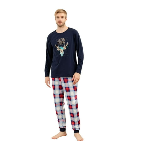 

DNDKILG Matching Christmas Outfits for Family Family Pajamas Matching Sets Men 2XL