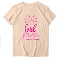 thumbnail image 3 of Fiudx Ofertas y Liquidaciones Blusa de Manga Corta con Estampado de Moda para Mujer, Divertida Camiseta con Cuello Redondo, 3 of 3