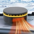thumbnail image 3 of Portable Car Heater with Cooling Function,Car Fan Heater 150W 12V Windshield Defroster, Vehicle Demister Fast 2 in 1 Heating Cooling Dryer Auto 360 Rotate Heater Fan, Car Heater Fan Plug-in Anti-Fog, 3 of 10