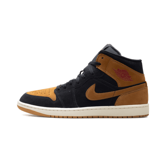 Jordan MENS Air Jordan 1 Mid SE "Black/Beige" HV4091 002 from Stadium Goods