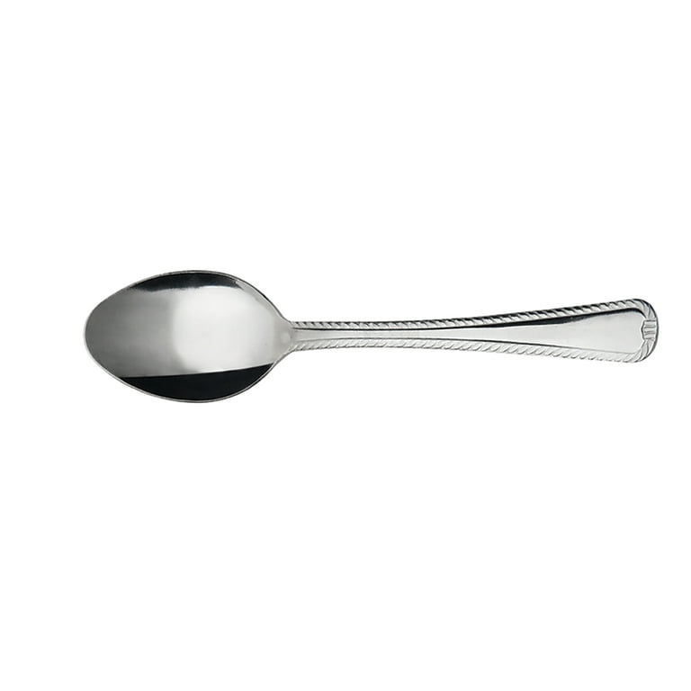 Mainstays Lace Stainless Steel Adult Teaspoon, 4-Piece Set