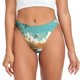 thumbnail image 1 of Fotbe Coastal Palm Beach Tanga Sin Costuras para Mujer con Estampado – Panties Invisibles, Transpirables y Cómodos para Uso Diario-Large, 1 of 6