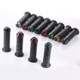 thumbnail image 4 of Soumake 1 Pair Motorcycle Handlebar Cover Anti-slip Rubber Universal 22MM Motorbike Hand Grip Protector Cover Modification Replacement Accessories, 4 of 8
