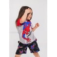 thumbnail image 4 of Marvel Spider-Man Toddler Boys T-Shirt and Shorts Outfit Set Toddler to Big Kid, 4 of 5