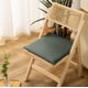 thumbnail image 2 of Cojín de espuma para silla de oficina, transpirable y delgado, ideal para sentarse durante largos periodos en la oficina. Cojín para silla de comedor. Cojín de cuero., 2 of 7