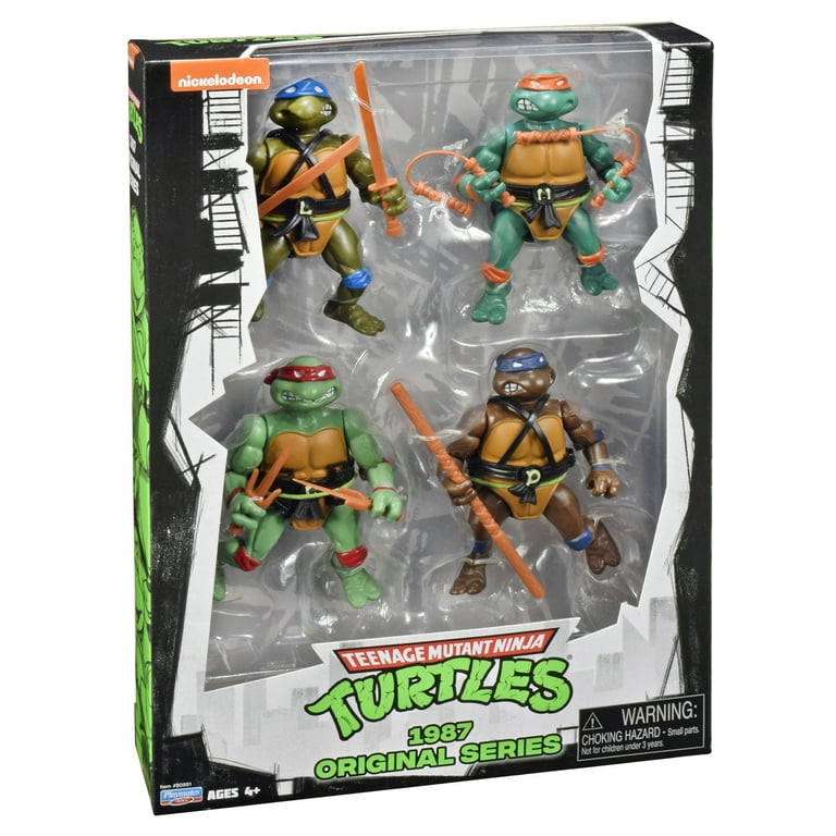 Teenage Mutant Ninja Turtle: 1987 Original Series Figure 4-Pack