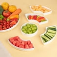 thumbnail image 3 of Dizada 12.8" Divided Serving Trays for Entertaining, Appetizer Tray with 6 Dishes, 3 of 5