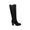 thumbnail image 2 of SUGAR Womens Black Padded Willetta Round Toe Block Heel Zip-Up Heeled Boots 8.5 M, 2 of 3